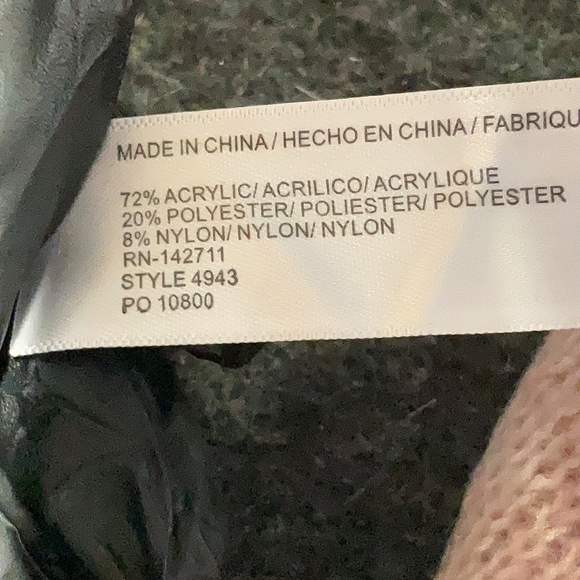 Eloquii Soft Pink V-Neck Wrap Sweater - Picture 5 of 5